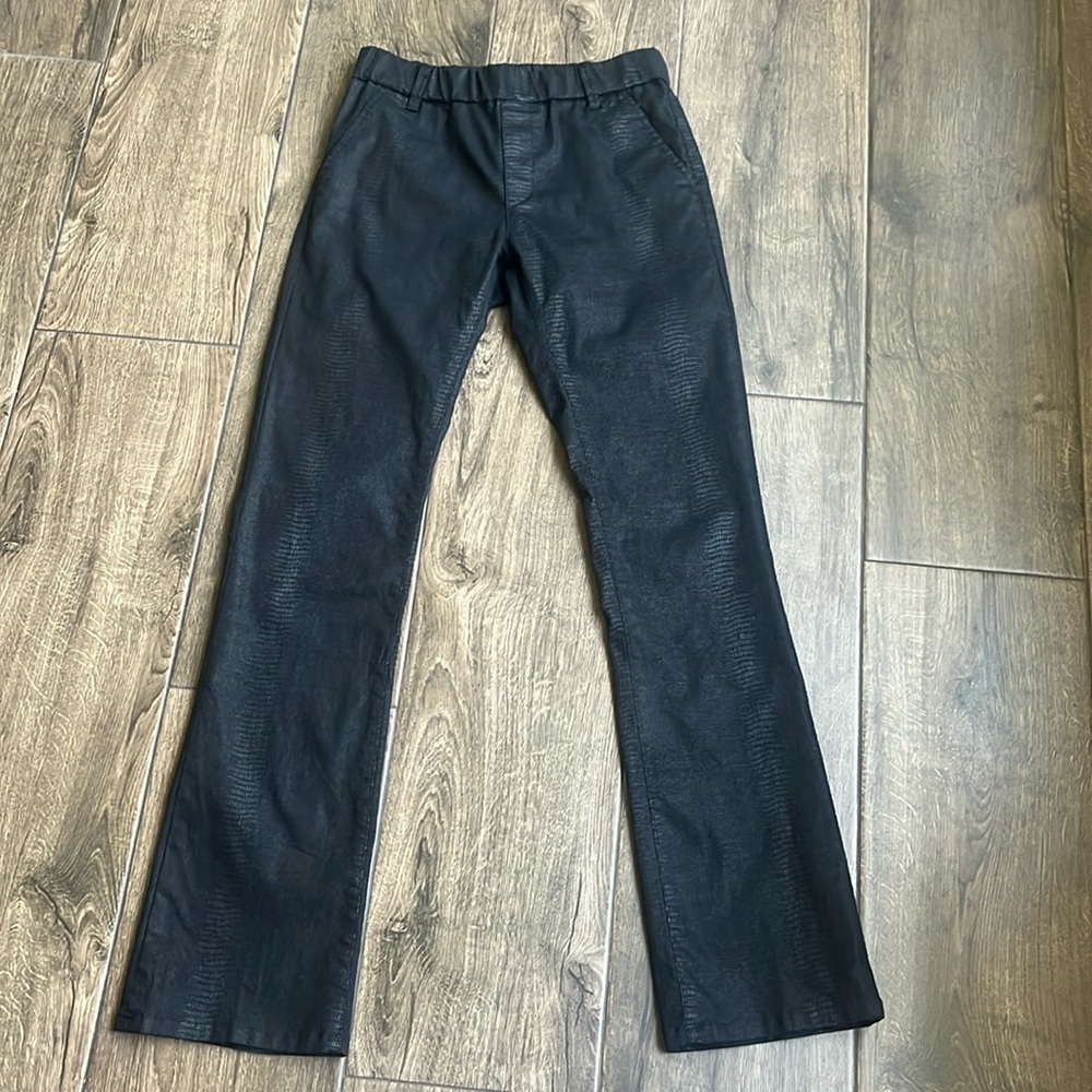 BEVY FLOG Dafna Snake Black Pull On Pants 25